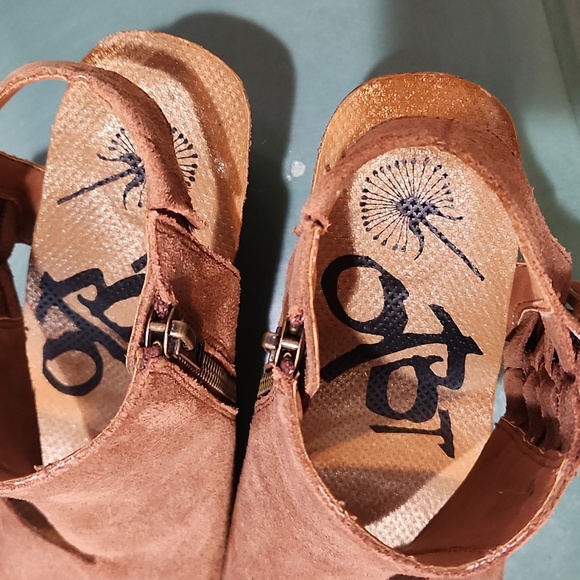 OTBT Flower Clild wedge sandals women's size 7 - Picture 6 of 9